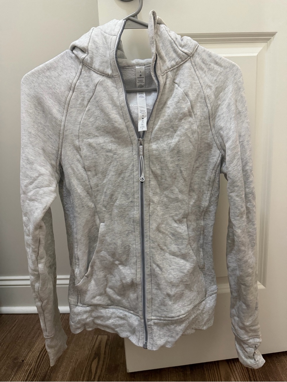 Lululemon full-zip scuba hoodie